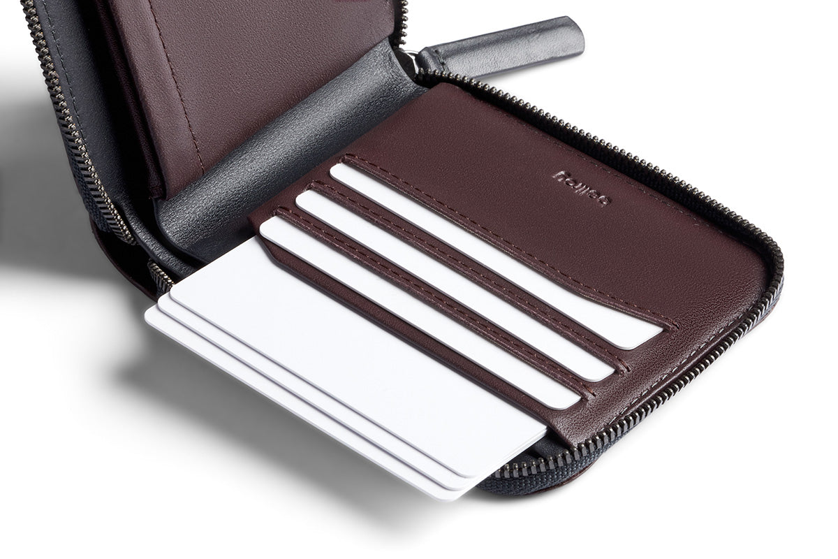 Zip Wallet / Deep Plum