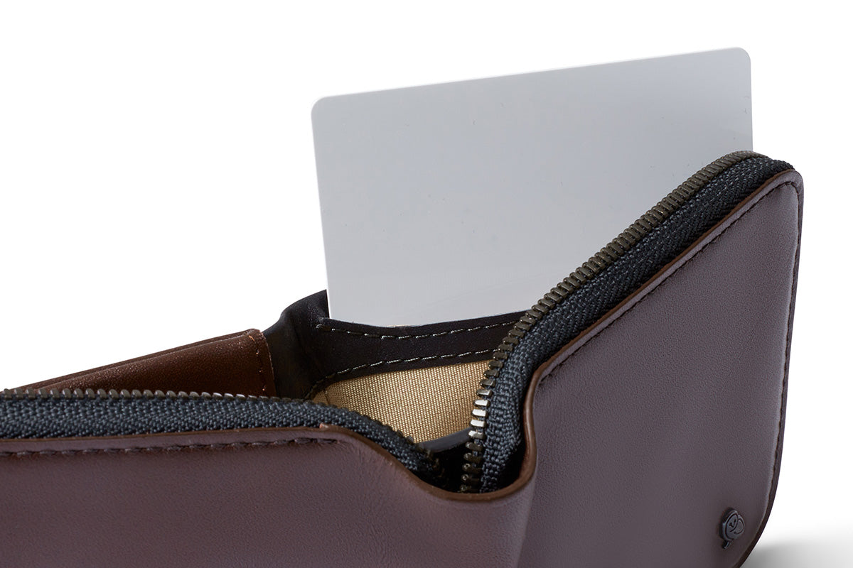Zip Wallet / Deep Plum