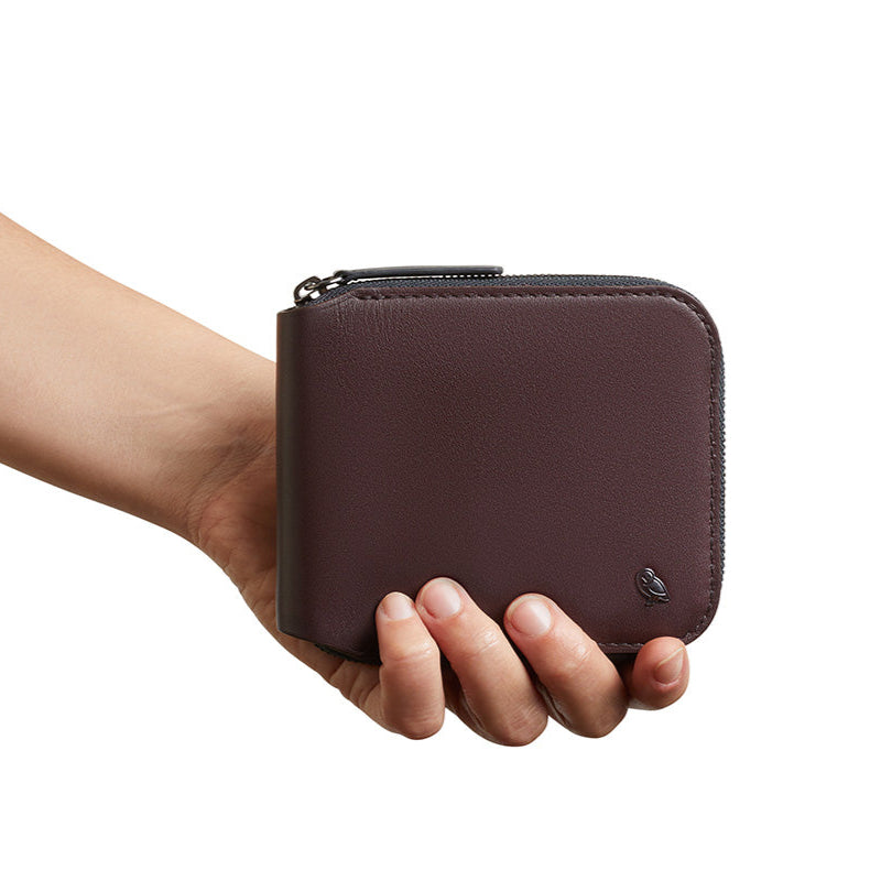 Zip Wallet / Deep Plum