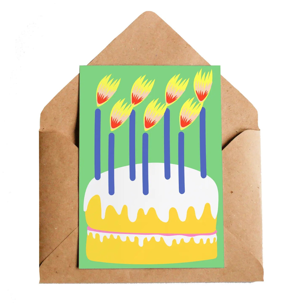 Birthday Cake Greeting Card