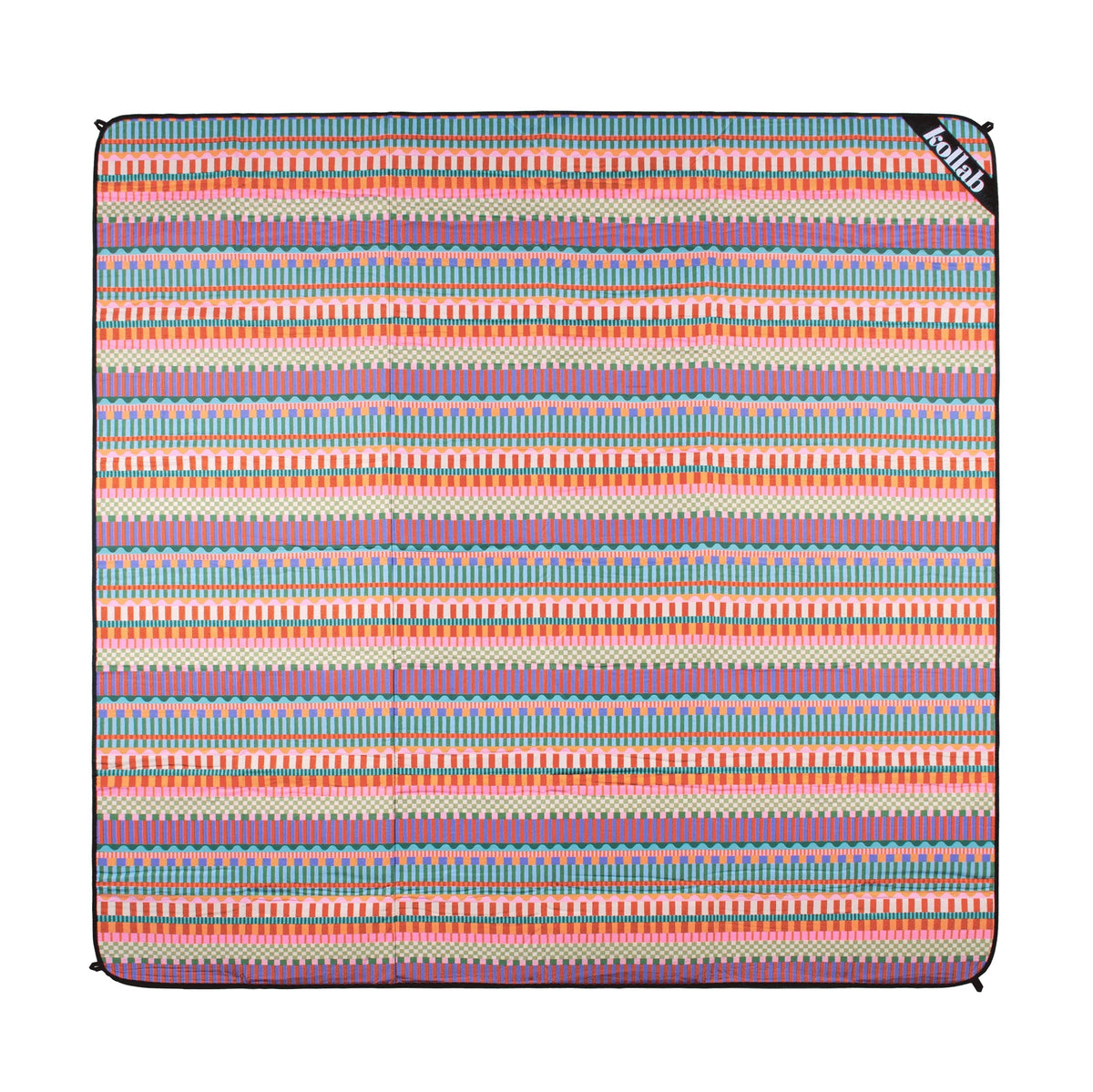 Blocks & Stripes Picnic Mat
