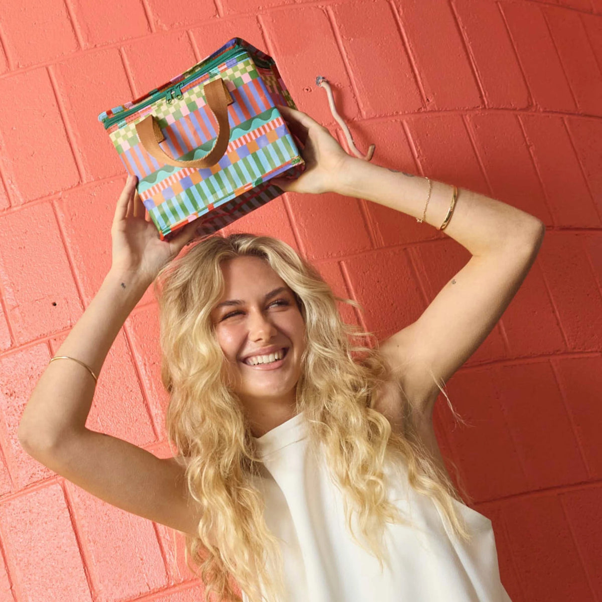 Blocks & Stripes Lunch Box