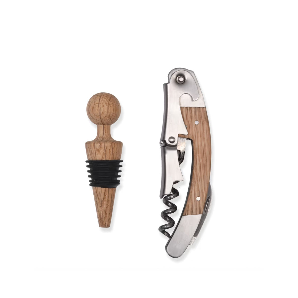 Bottle Opener &amp; Stopper Set