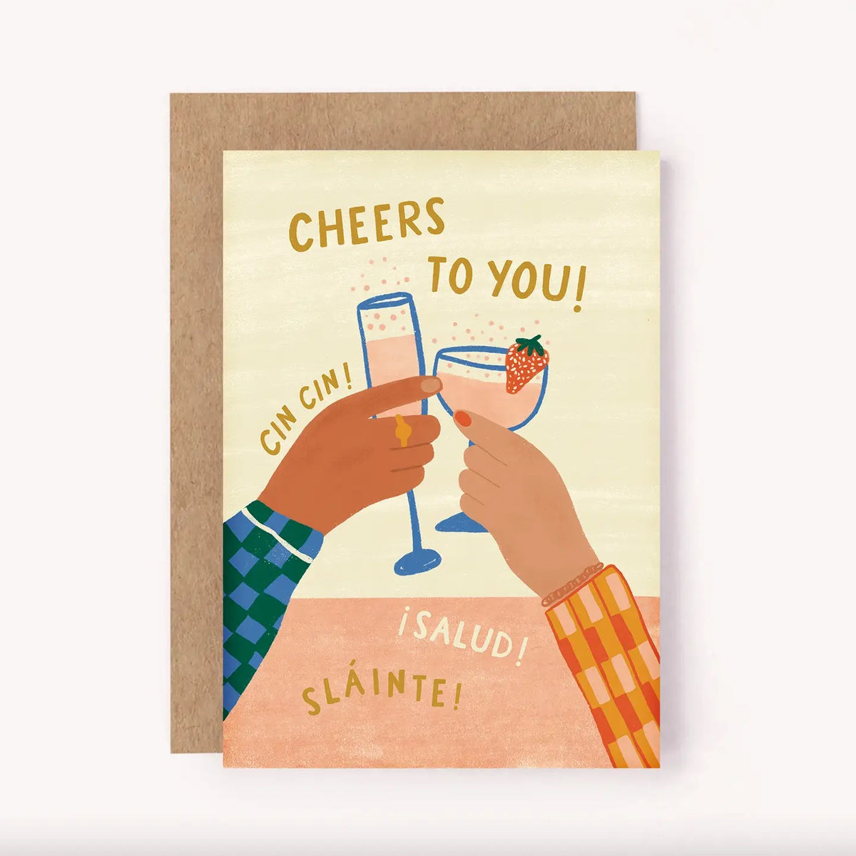 Cheers To You Greeting Card