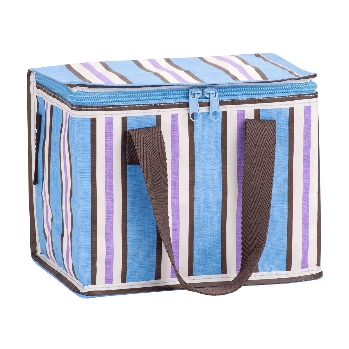 Choc Blue Stripe Lunch Box