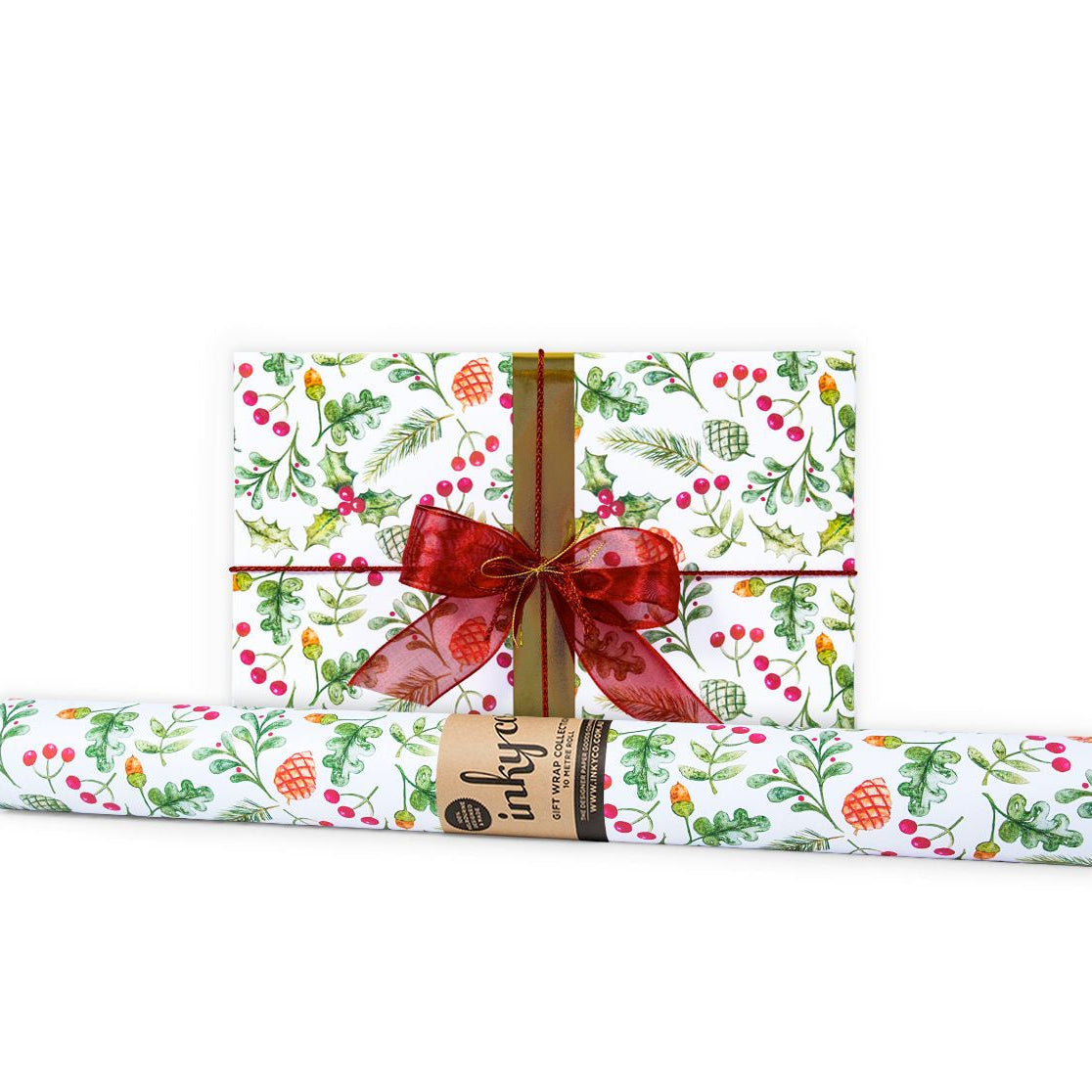 Wrapping Paper Roll 5m / Christmas Garden