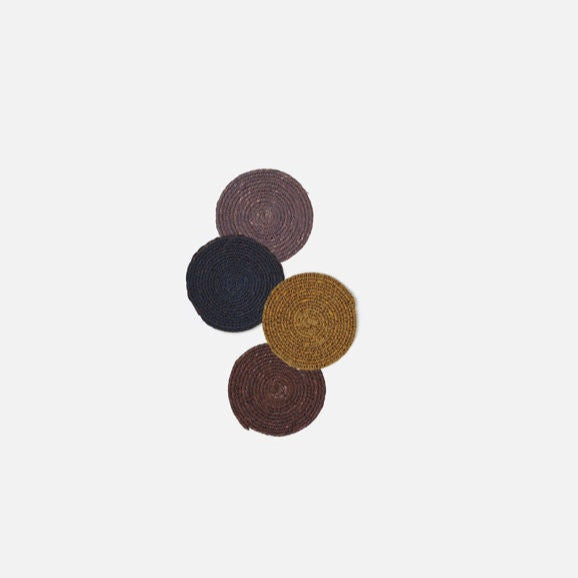 Pinto Coaster Set of 4 / Mulberry
