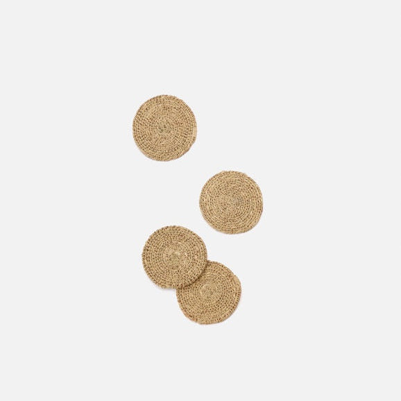 Woven Coaster Set of 4 / Natural