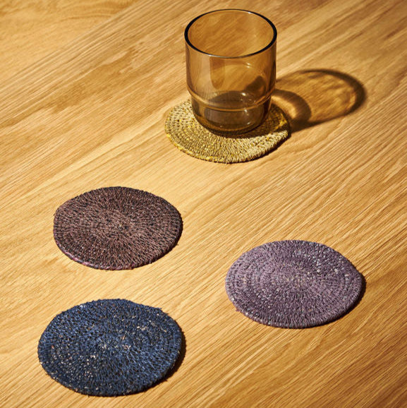 Pinto Coaster Set of 4 / Mulberry