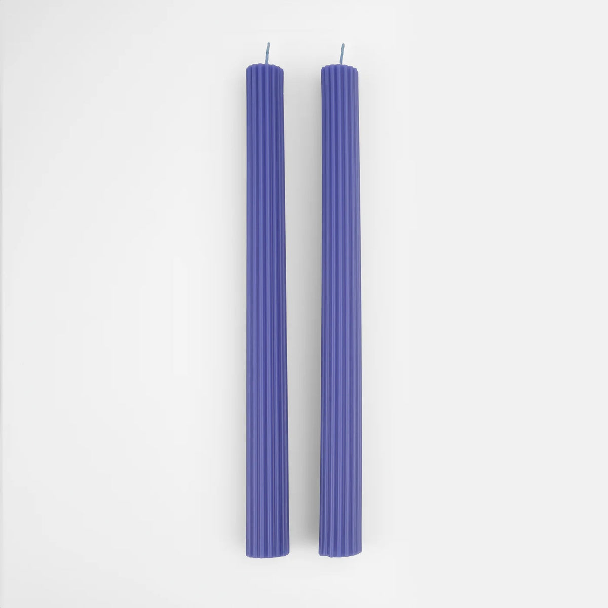 Cobalt Blue Table Candles / Pack of 2