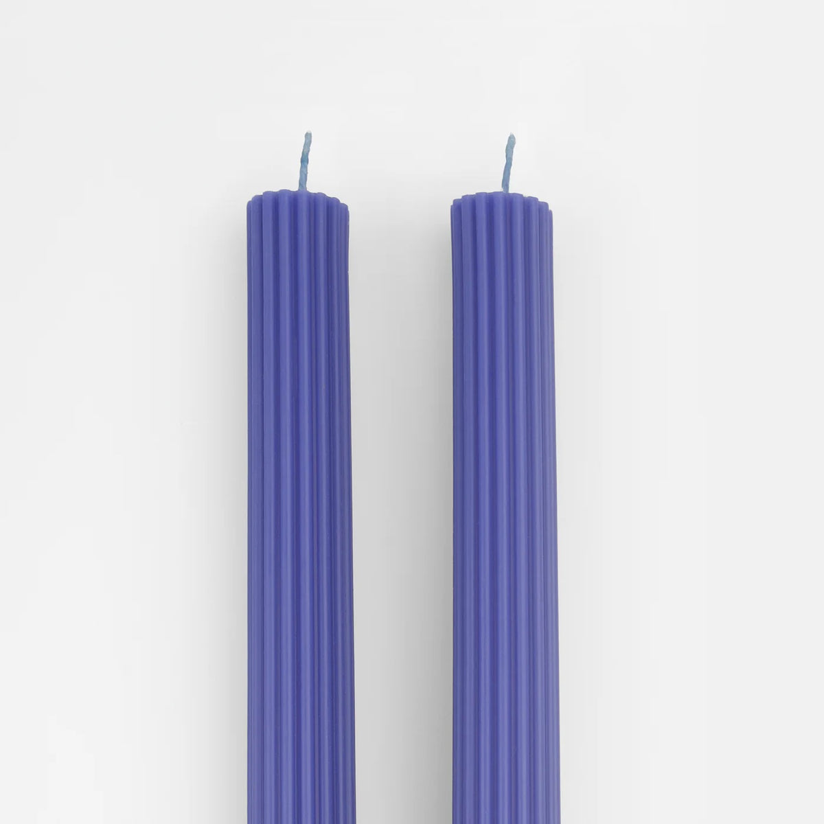 Cobalt Blue Table Candles / Pack of 2