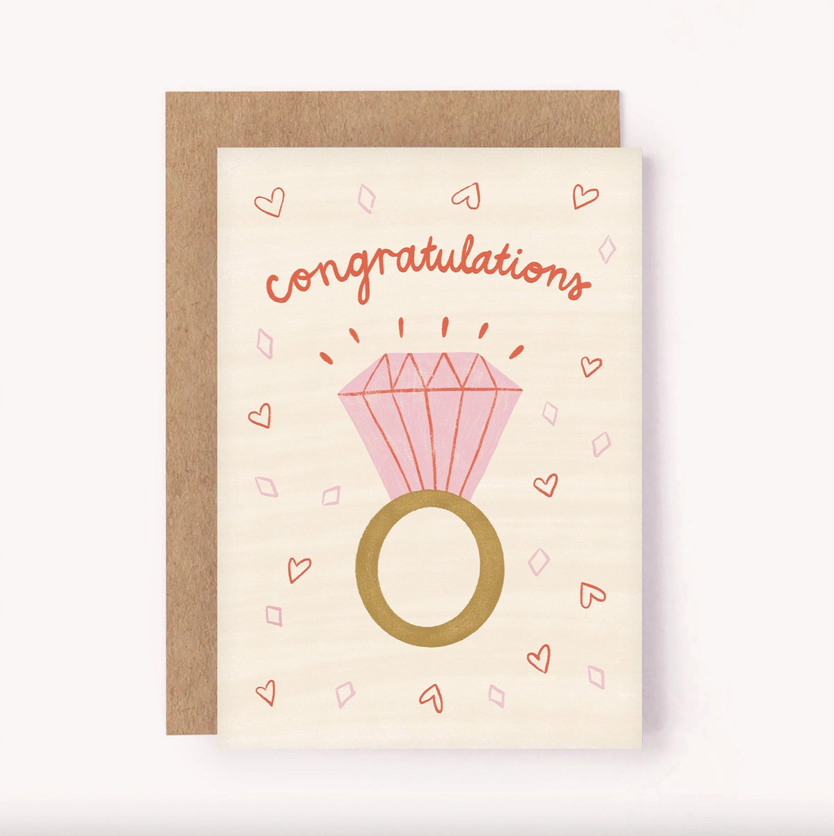 Engagement Congratulations Greeting Card