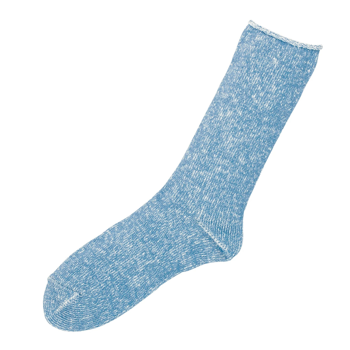 Cotton Silk Socks / Blue