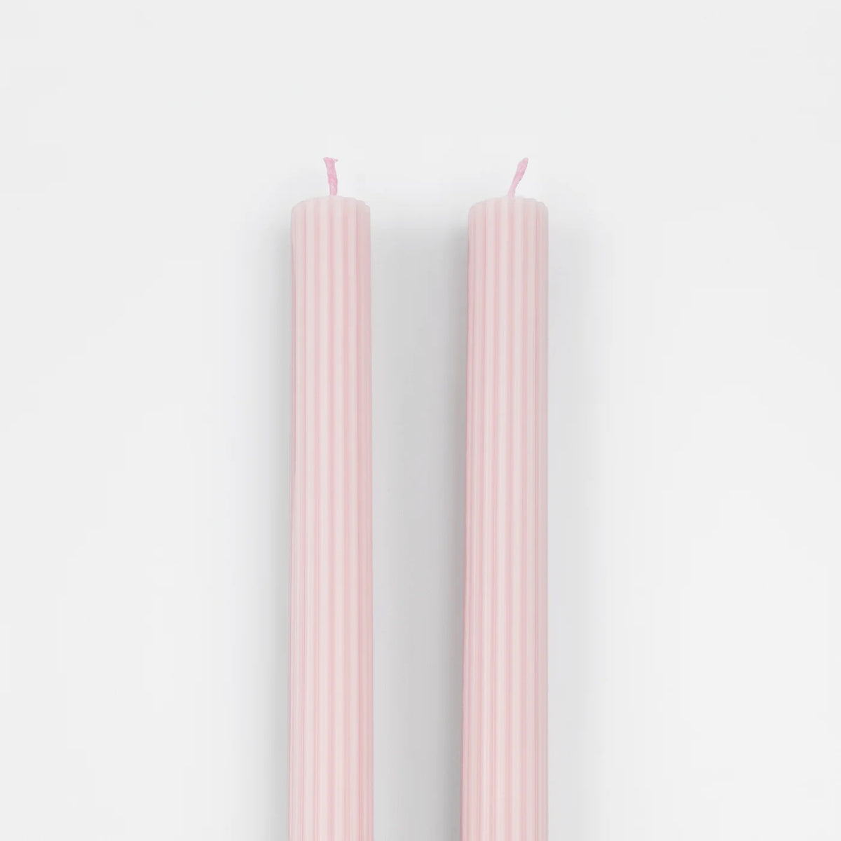 Cotton Candy Table Candles / Pack of 2