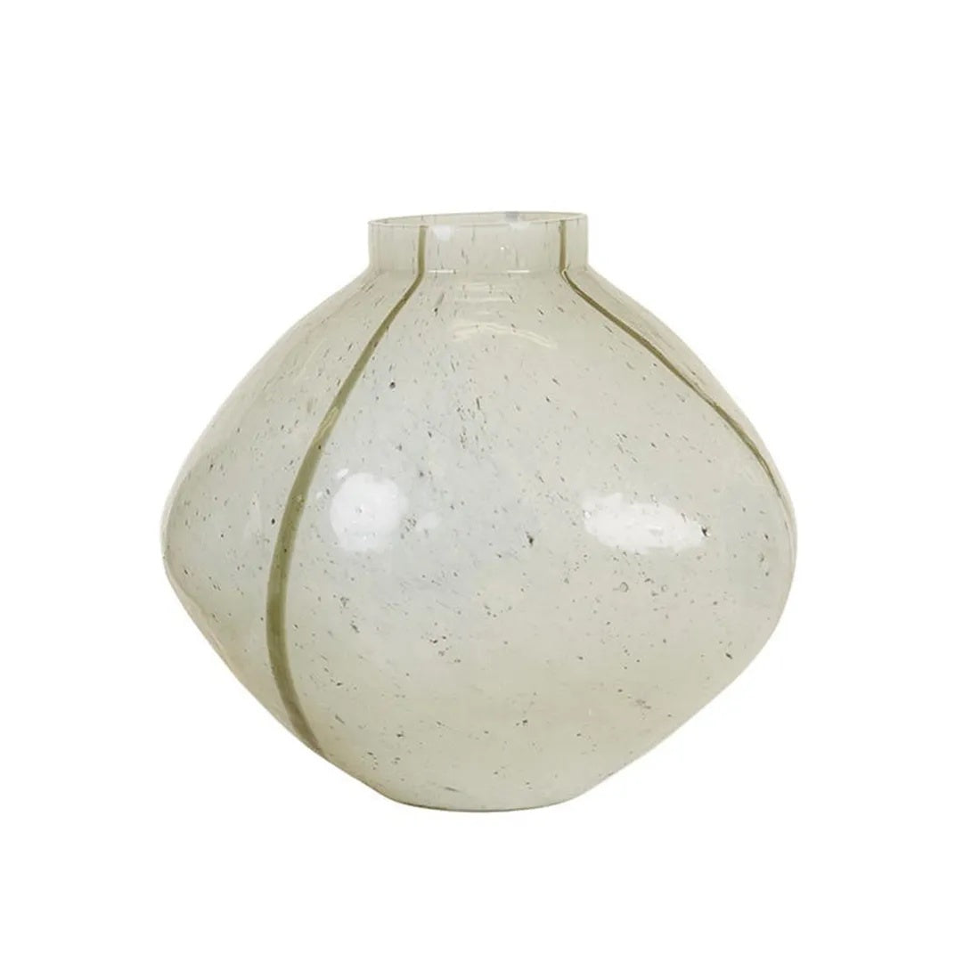 Boden Stripe Small Vase / Sage