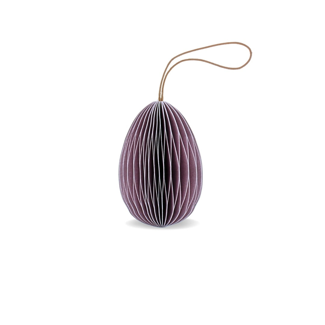 Easter Egg Hanging Ornament / Lavender