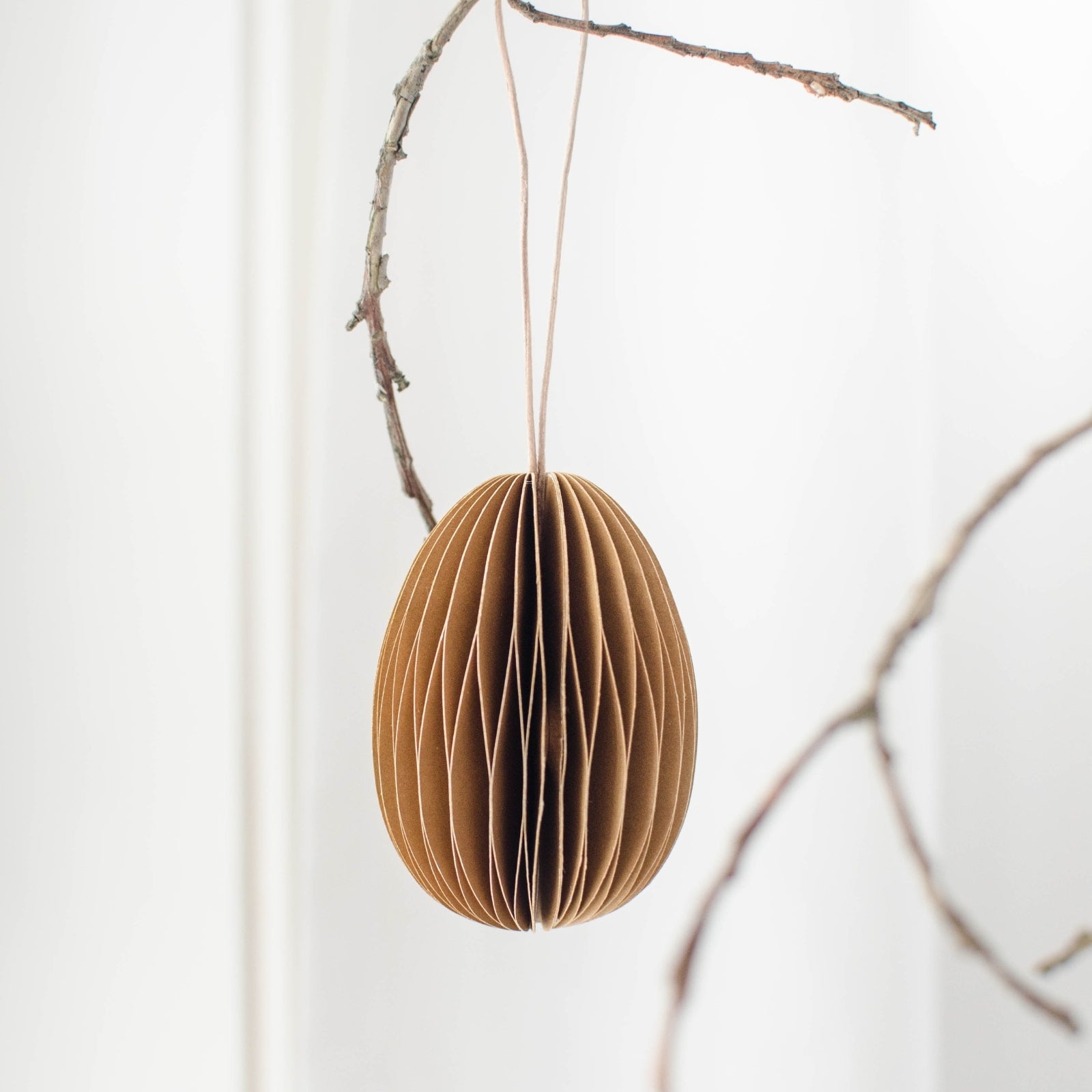 Easter Egg Hanging Ornament / Clay