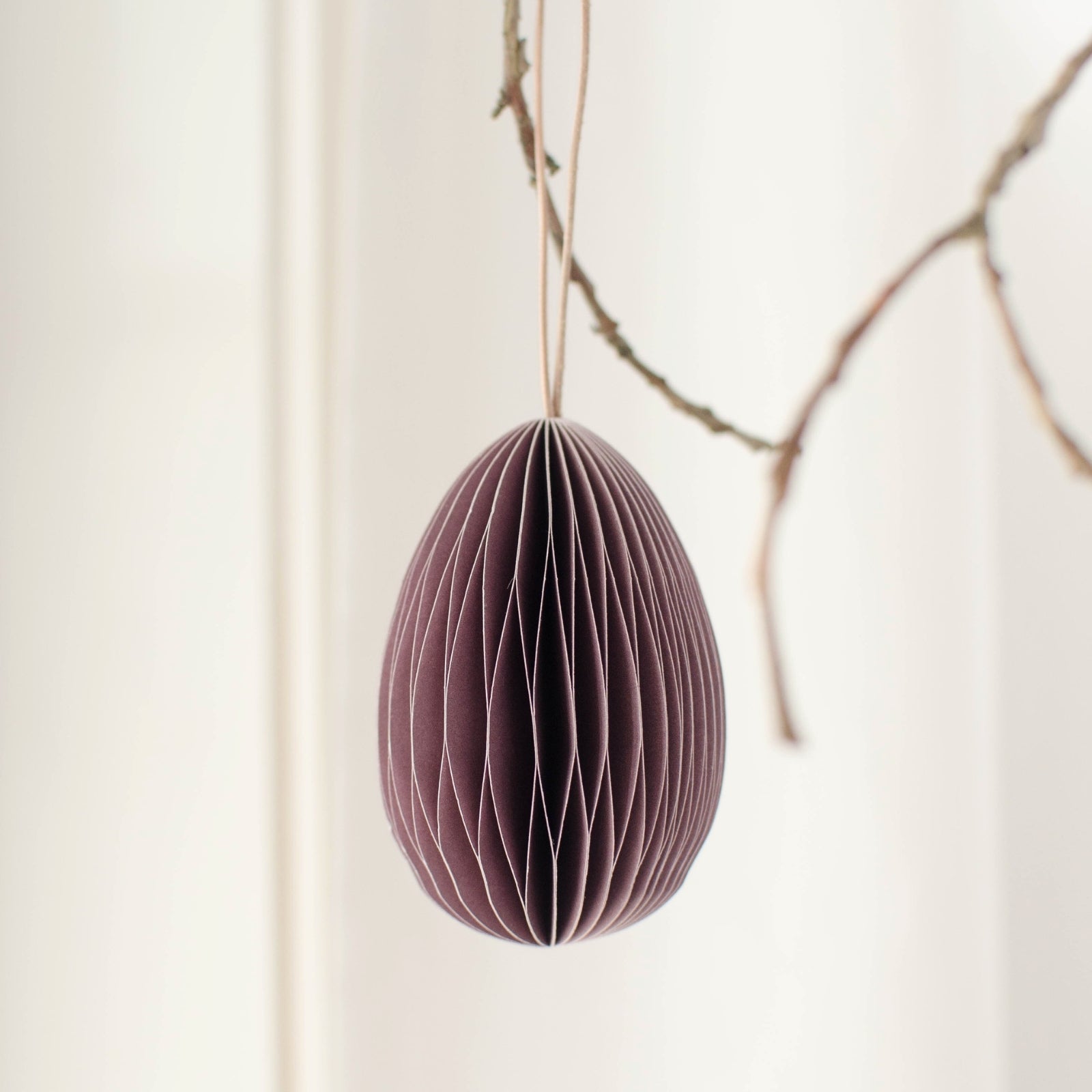 Easter Egg Hanging Ornament / Lavender