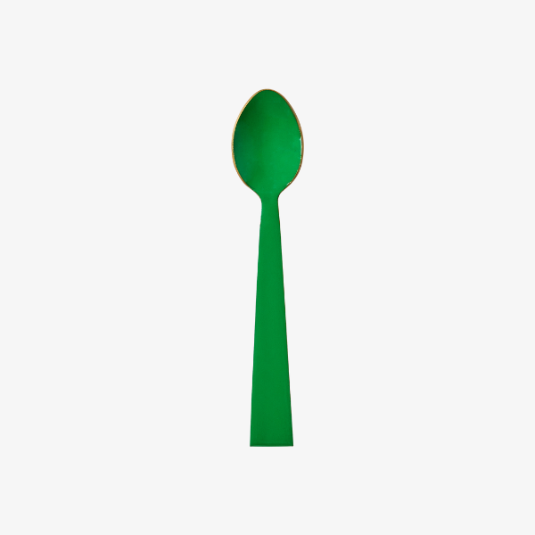 Enamel Teaspoon / Emerald