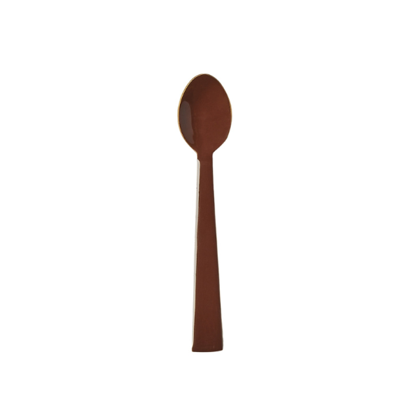 Enamel Teaspoon / Chocolate