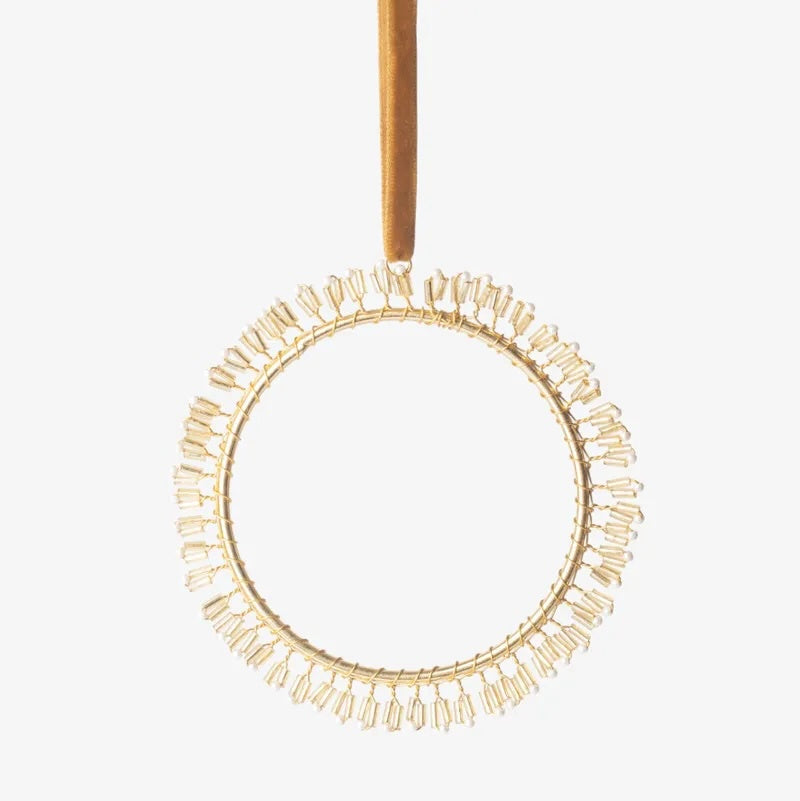 Hanging Beaded Circle