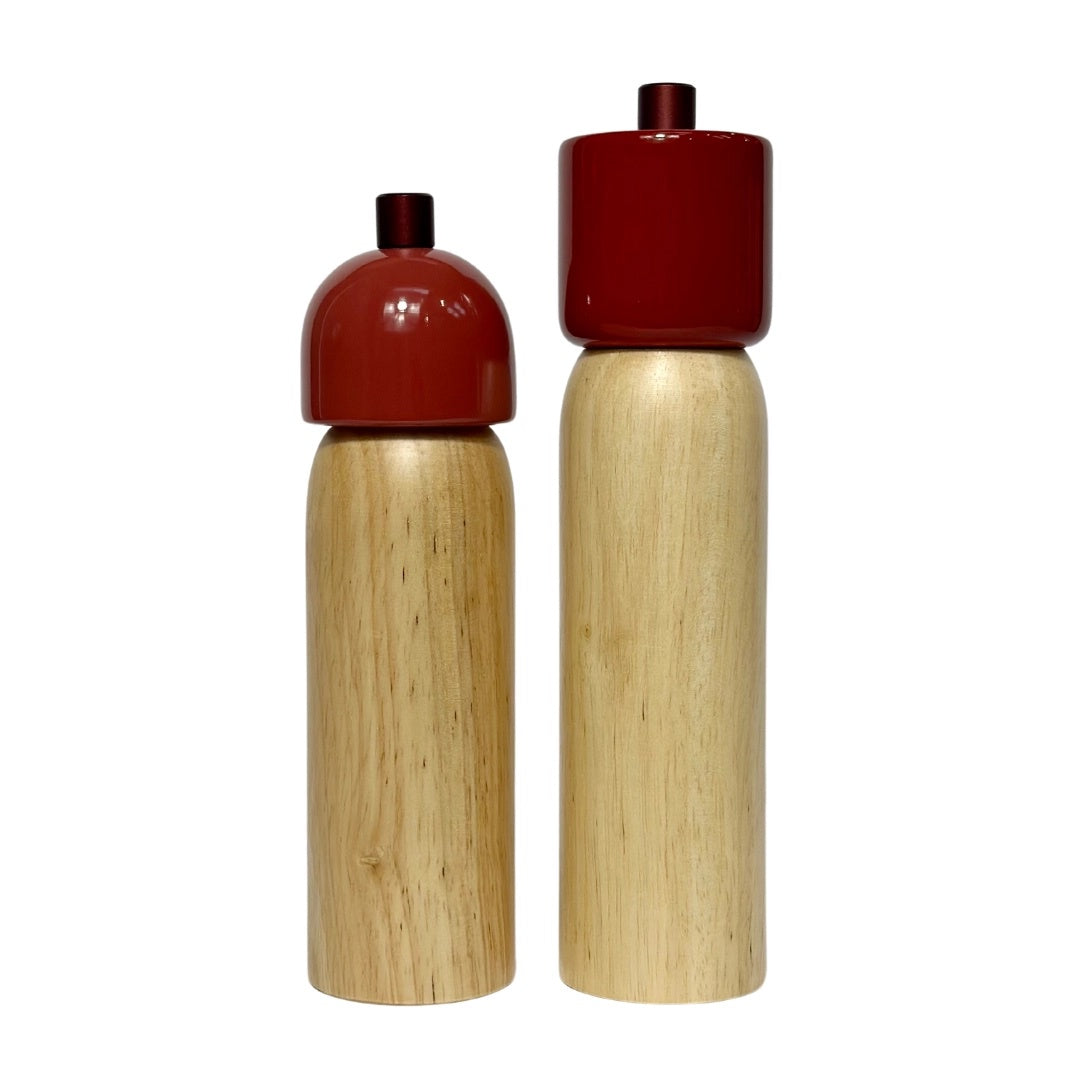 Salt & Pepper Grinder / Red & Red