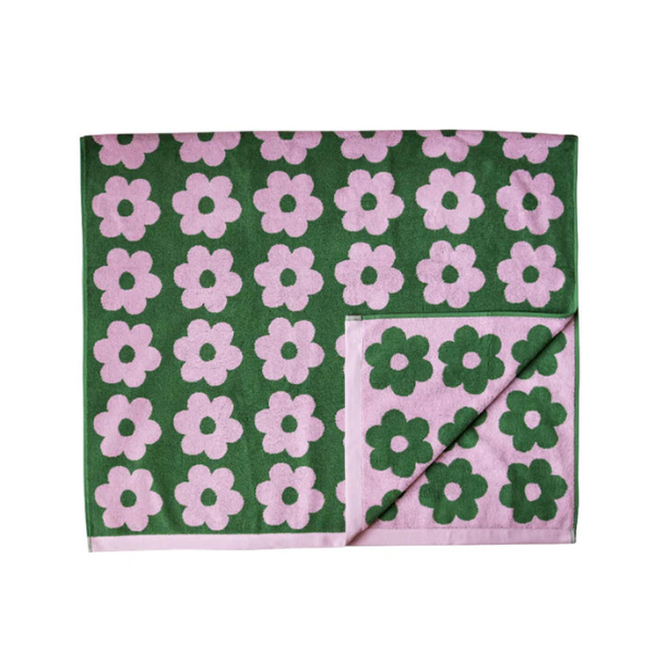 Flowerbed Bath Sheet