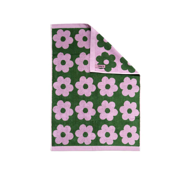 Flowerbed Hand Towel