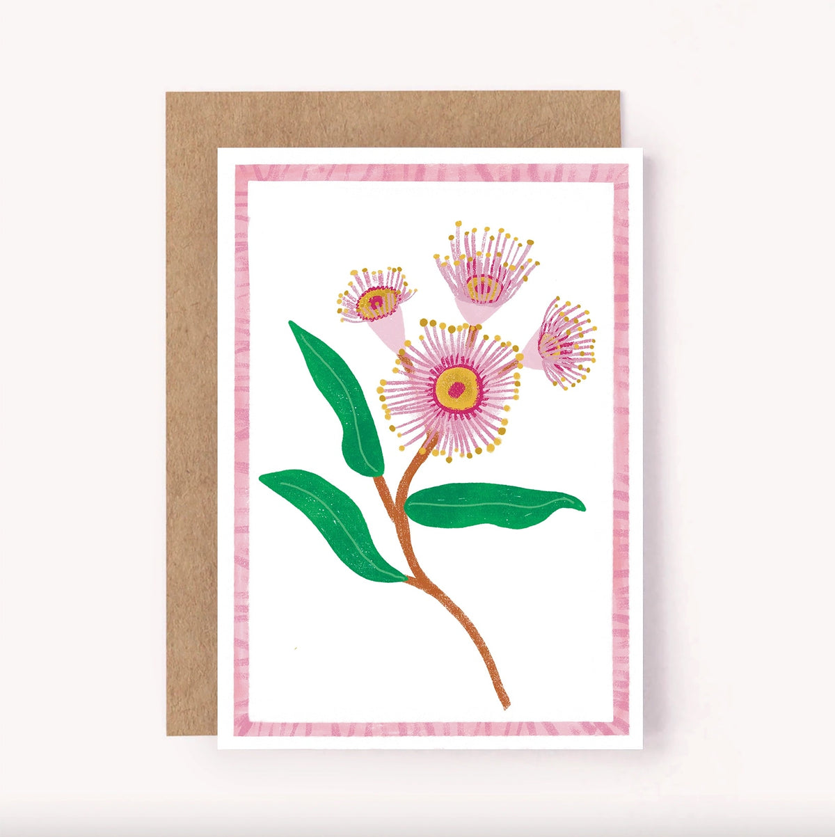 Australian Flowering Gum Greeting Card