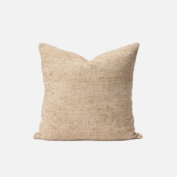 Freida Silk Blend Cushion / Tea Natural