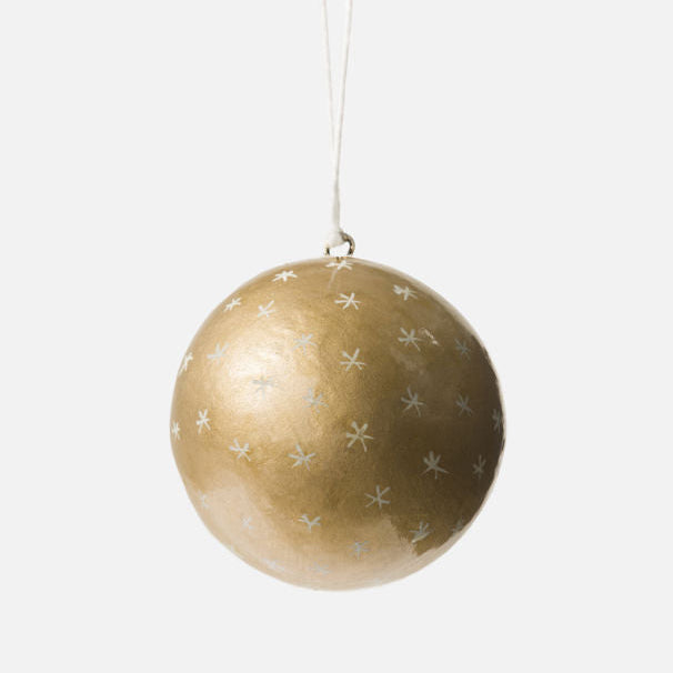 Hand Painted Baubles Set of 4  / Nutcracker & Star