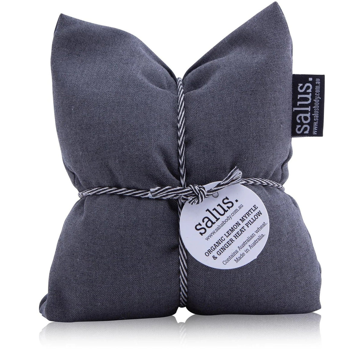 Lemon Myrtle &amp; Ginger Heat Pillow / Grey