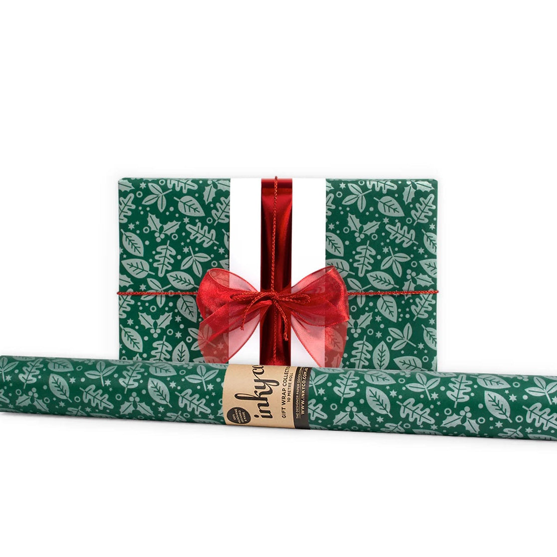 Wrapping Paper Roll 5m / Yule Forest Green