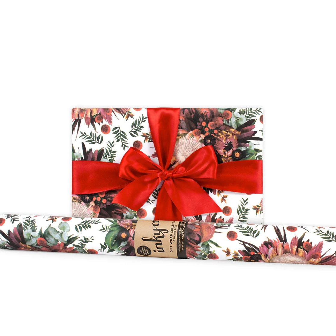 Wrapping Paper Roll 5m / Xmas Bouquet