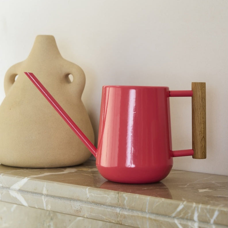 Indoor Watering Can / Coral