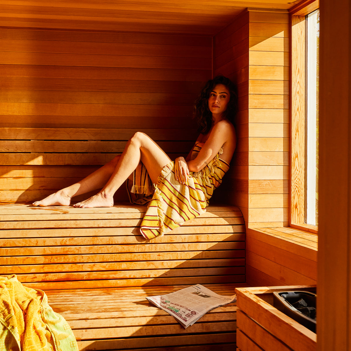 Selene Bath Sheet / Dune