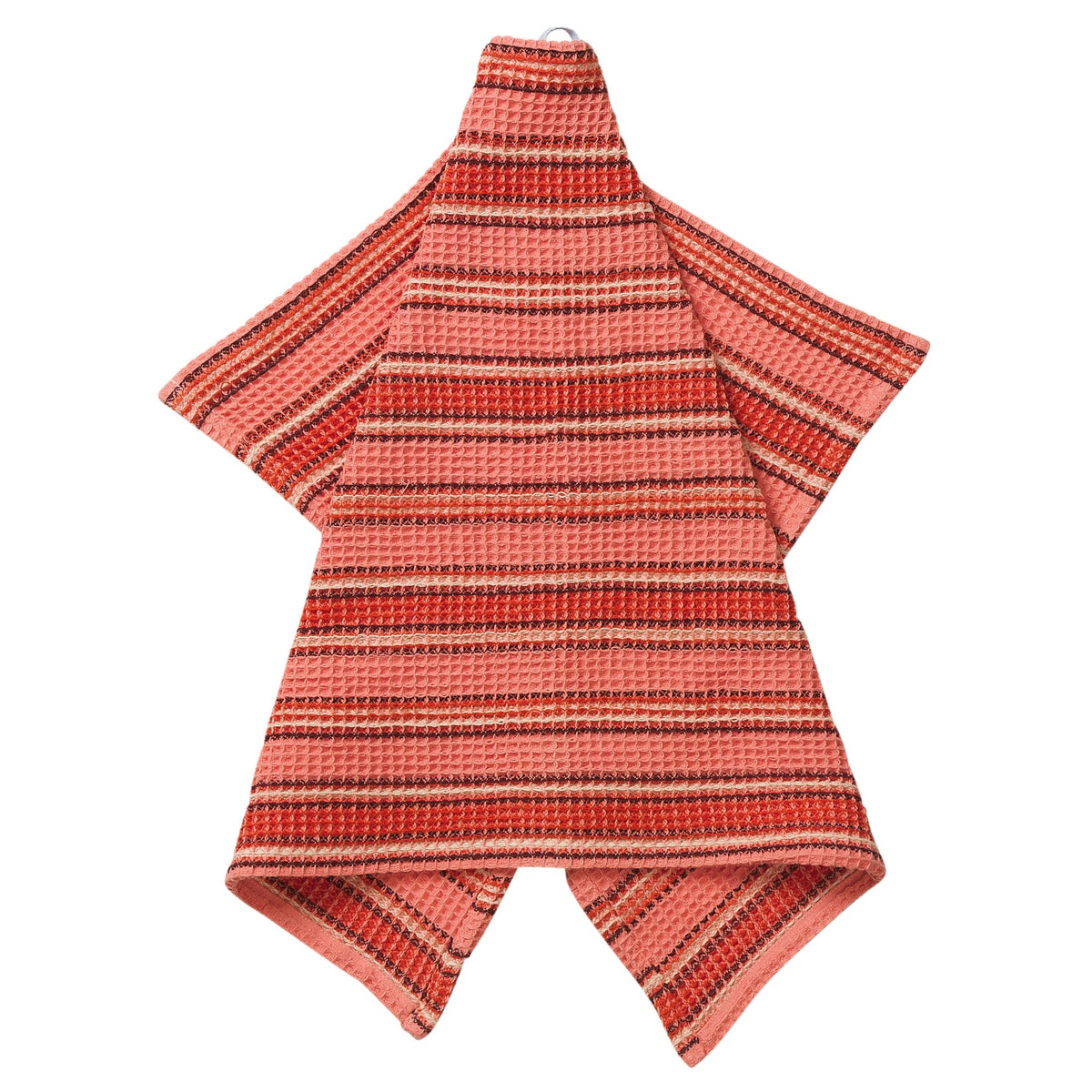 Selene Stripe Tea Towel / Hibiscus