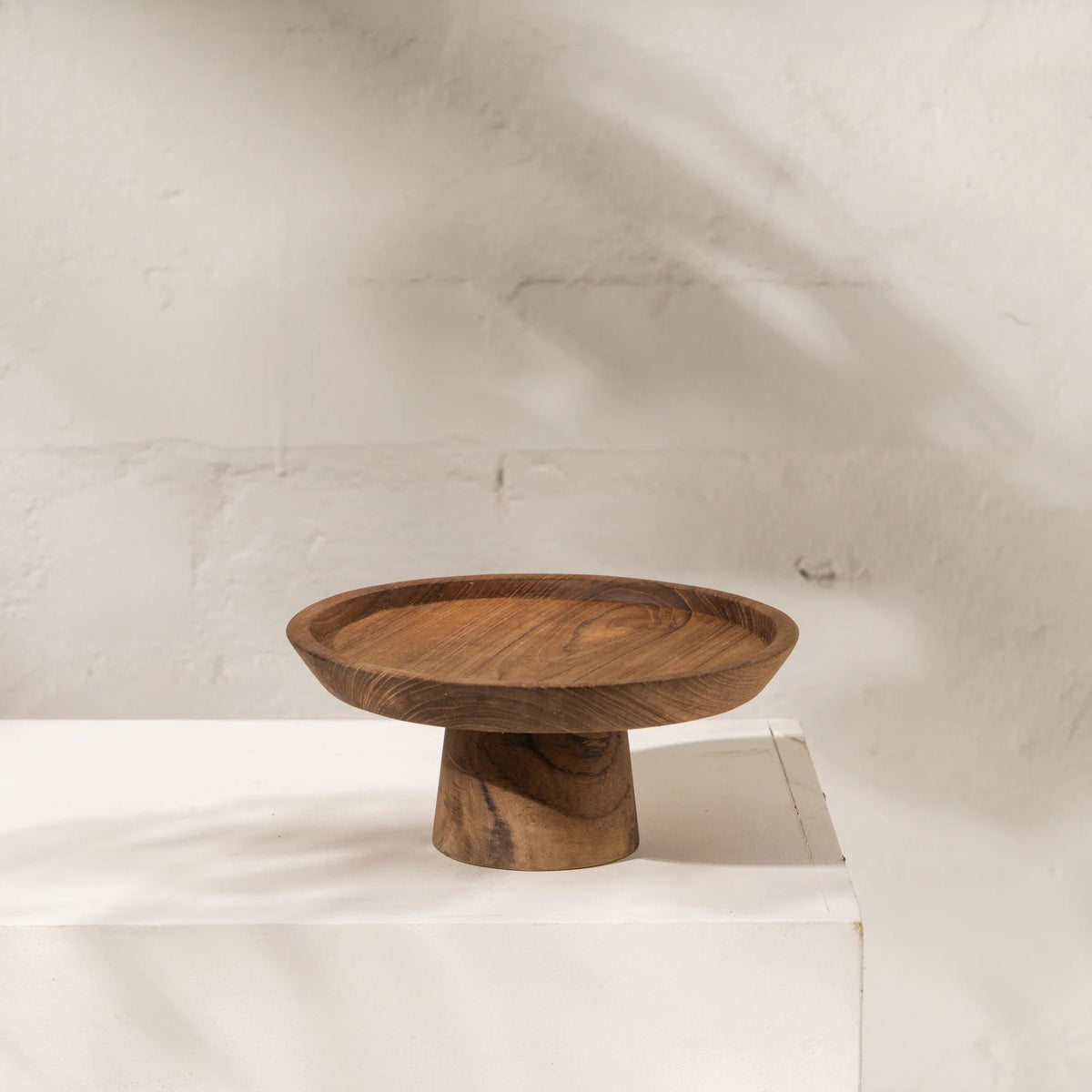 Jali Wooden Cake Stand / Small