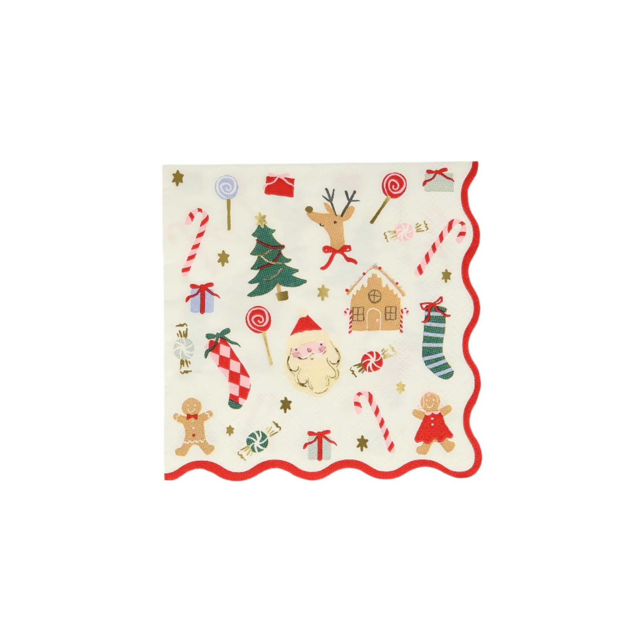 Jolly Christmas Small Napkins