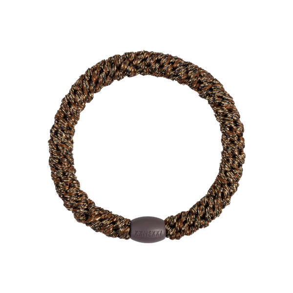 Kknekki Hair Tie / Coffee Glitter