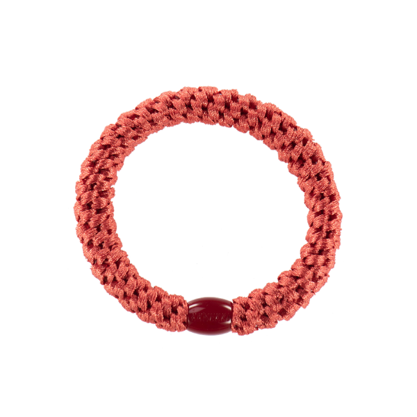 Kknekki Hair Tie / Deep Coral