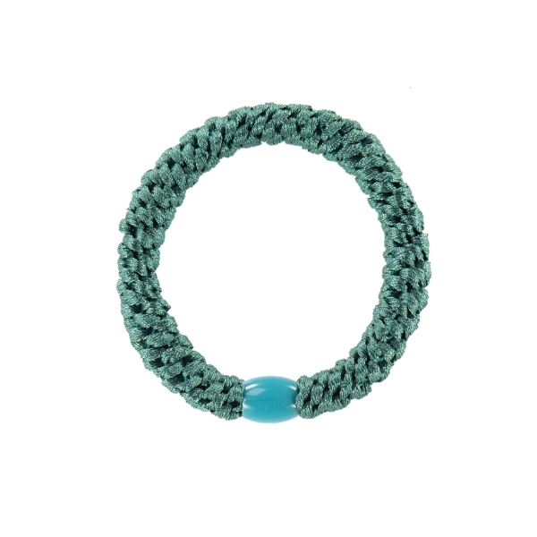 Kknekki Hair Tie / Petrol Green