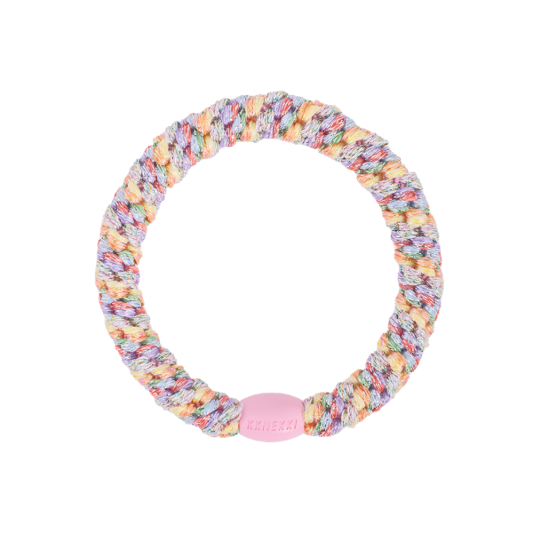 Kknekki Hair Tie / Pastel Circus Glitter