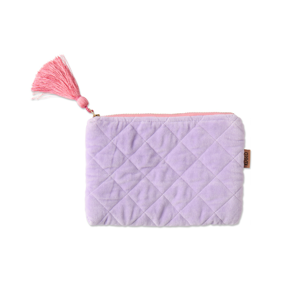 Lilac Velvet Cosmetics Purse