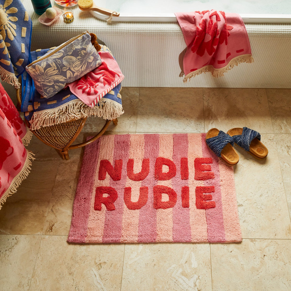 Ira Nudie Rudie Bath Mat / Posy