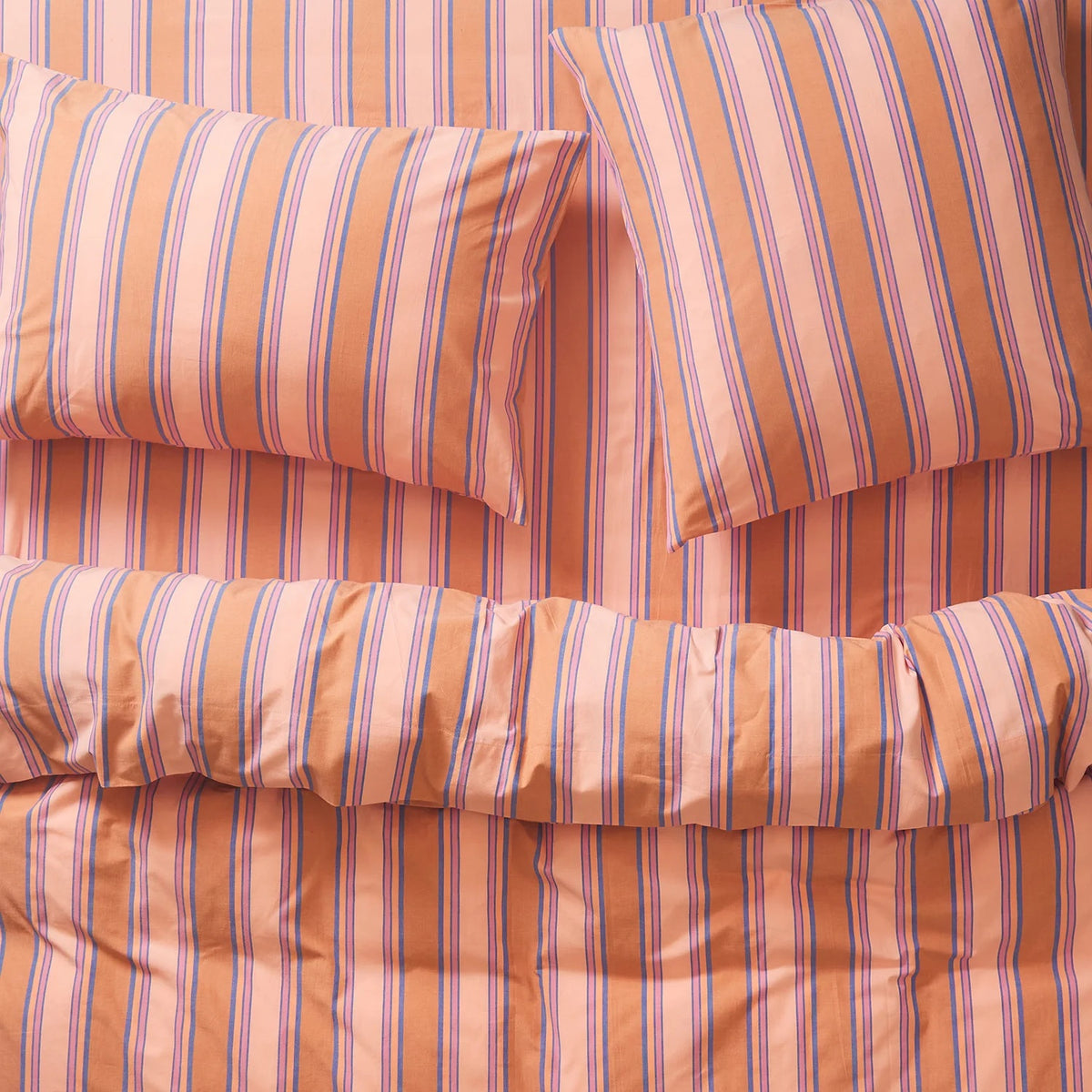 Samode Cotton Pillowcase Set / Cinnamon