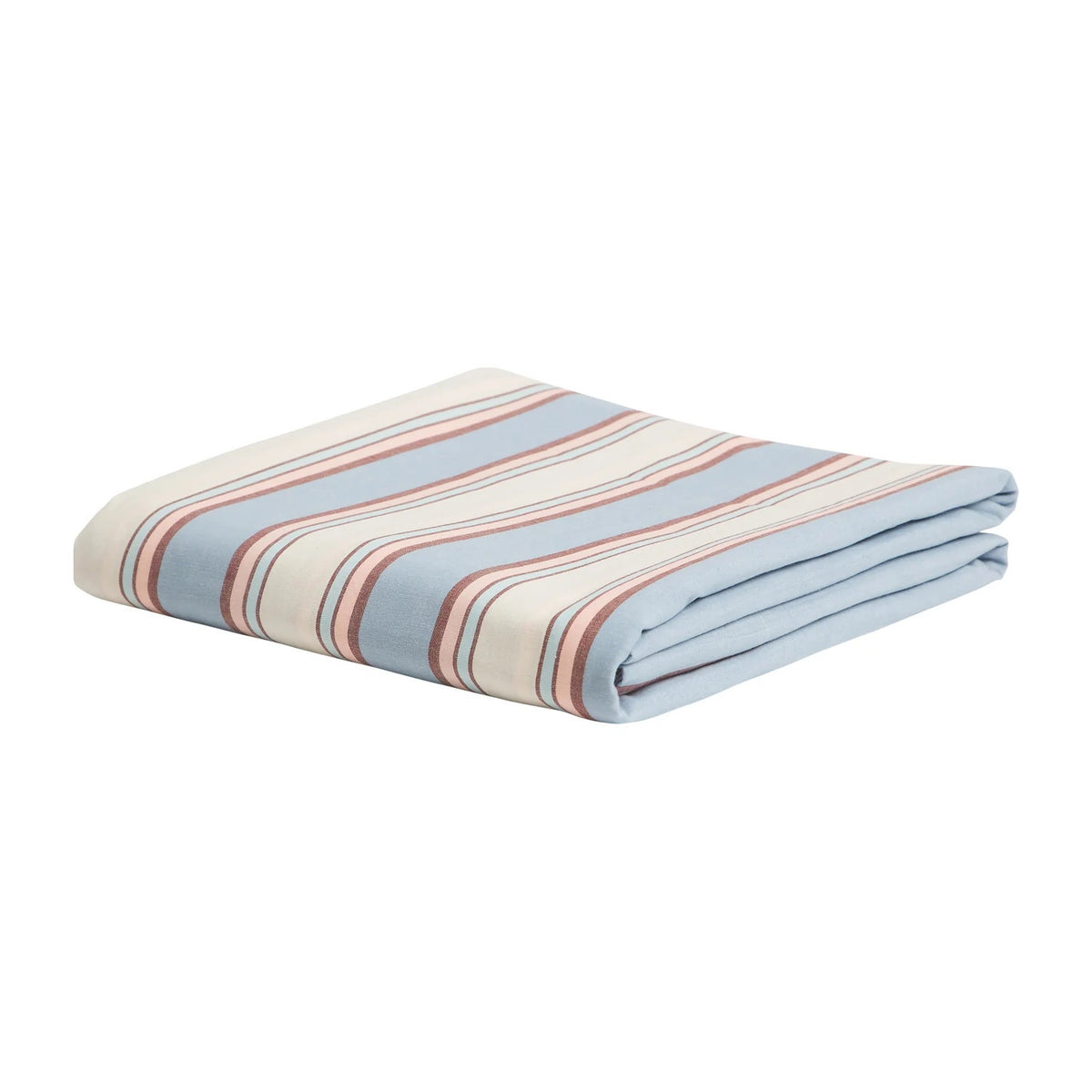 Samode Cotton Flat Sheet / Blue Jean