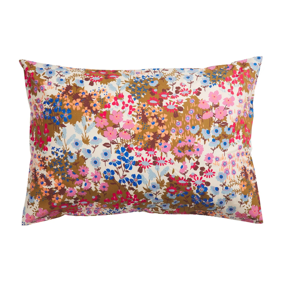 Aisha Cotton Pillowcase Set / Ginger