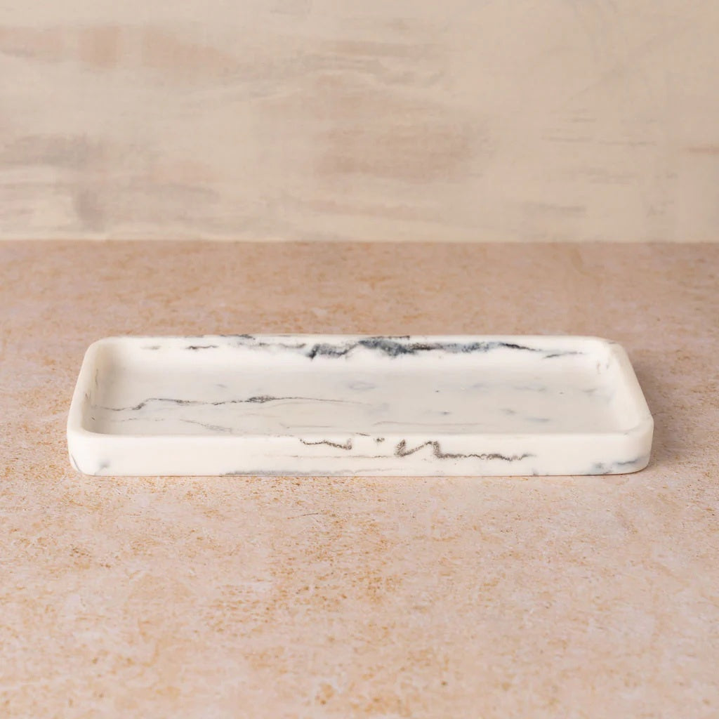 Flow Resin Bathroom Tray / Merle