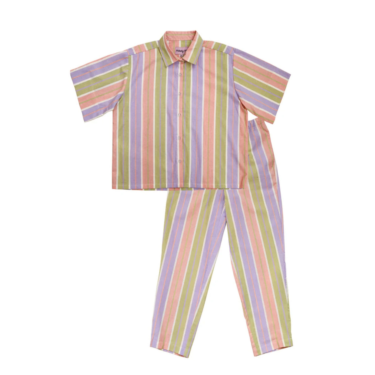 Miami Stripe Pyjama Set